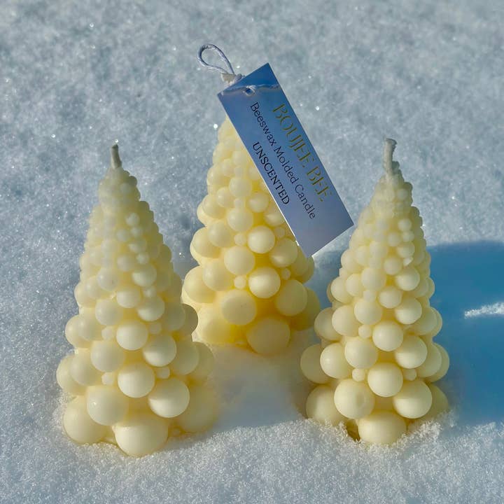 Bubble Tree Molded Candles for wholesale by Boujee Bee