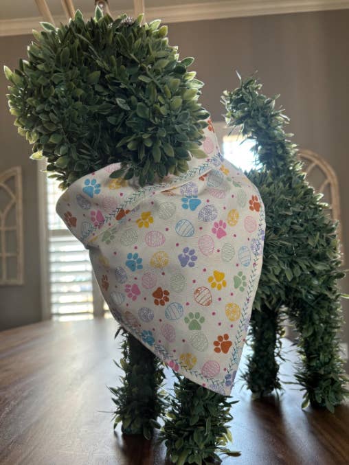 Lente Paaseieren en Hondentassen Bandana voor Huisdieren voor wholesale door Bailey's Bandanas LLC