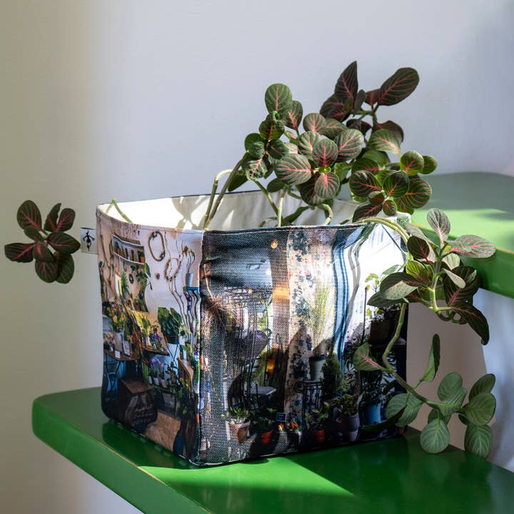 Maron Bouillie - Vendita all'ingrosso Cestini - Scatola di stoccaggio Parigi "Ramoscello" Fiorista3