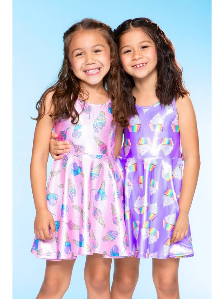 PixieLane - Wholesale Dress - Kids - Glitter Tank Super Twirl Dress21