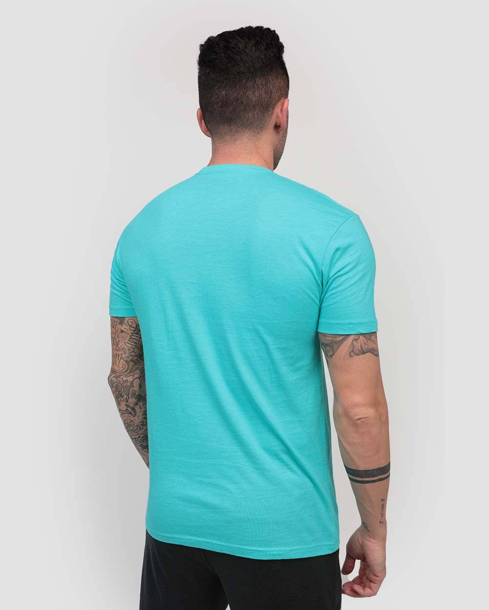 INTO THE AM - Wholesale T-Shirt - Men's - Men's Premium Fitted Plain Blank T-Shirt36