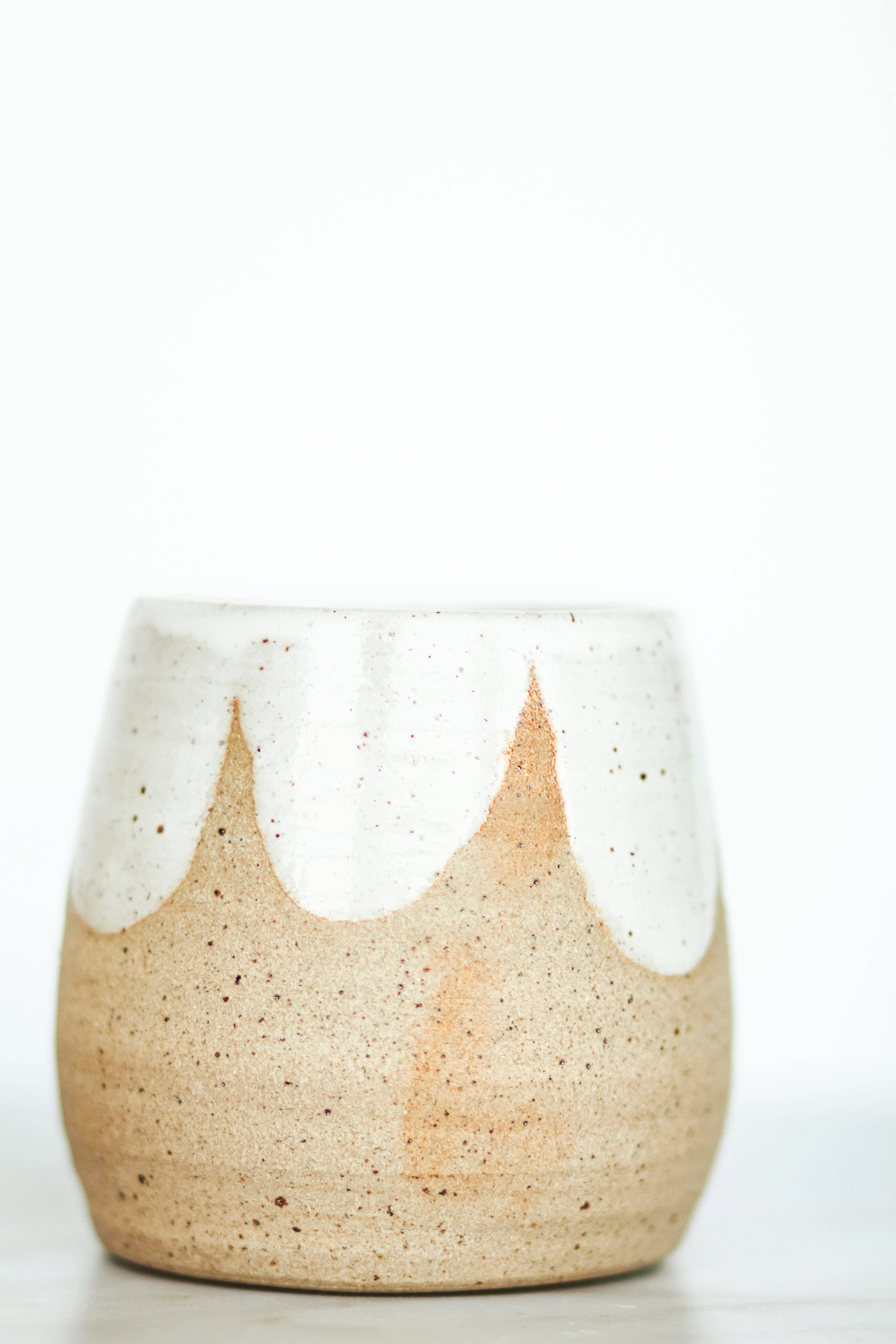 joye made clay – Caneca por atacado – Miss sylva vieira * caneca de recuo de polegar de cerâmica artesanal*1