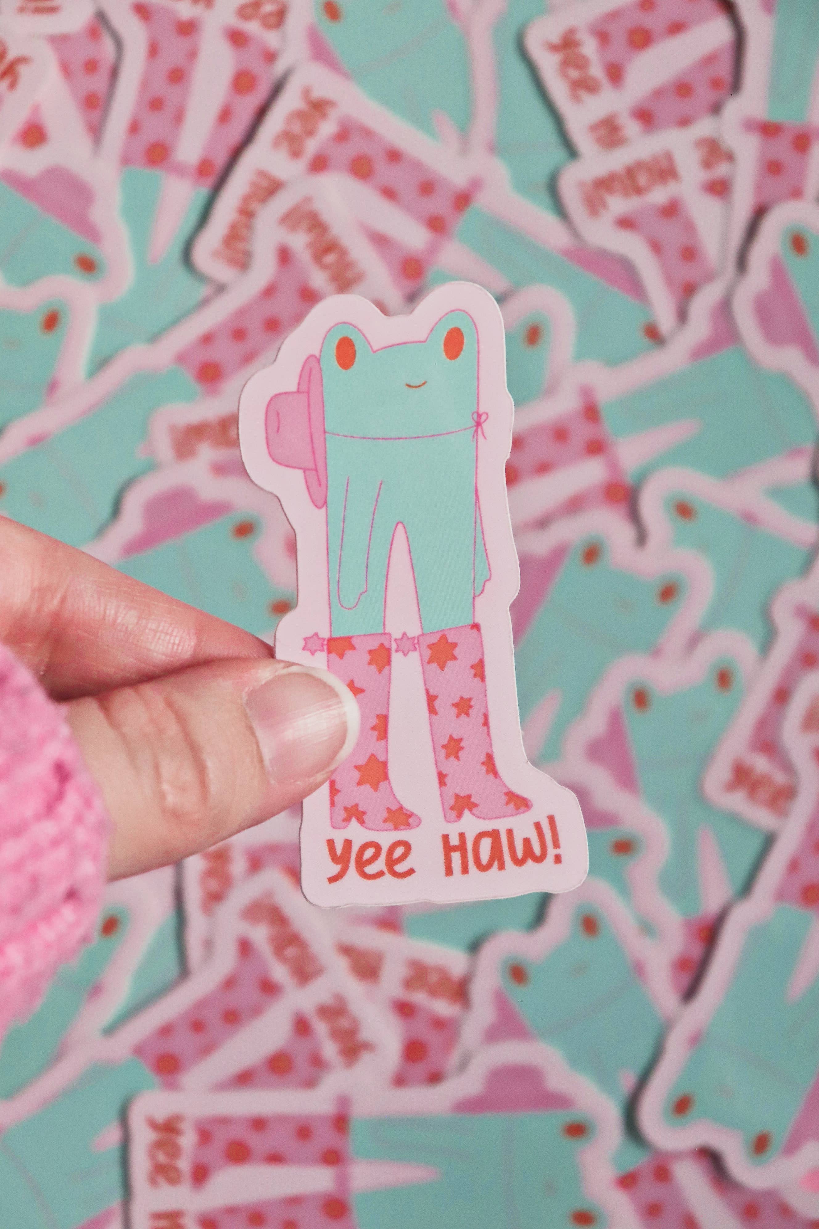 Day Dreamer Studios - Wholesale Sticker - Yee Haw, I’m a Cowboy! | Glossy Waterproof Vinyl Sticker6