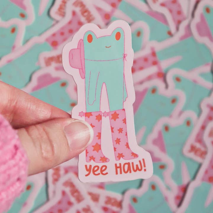 Day Dreamer Studios - Wholesale Sticker - Yee Haw, I’m a Cowboy! | Glossy Waterproof Vinyl Sticker6
