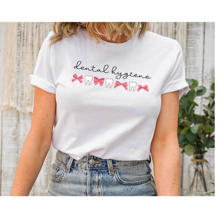 Custom T Story - Wholesale Screen Printed T-Shirt - Women's - Dental Shirt, RDH Shirt, Registered Dental Hygienist Shirt 2