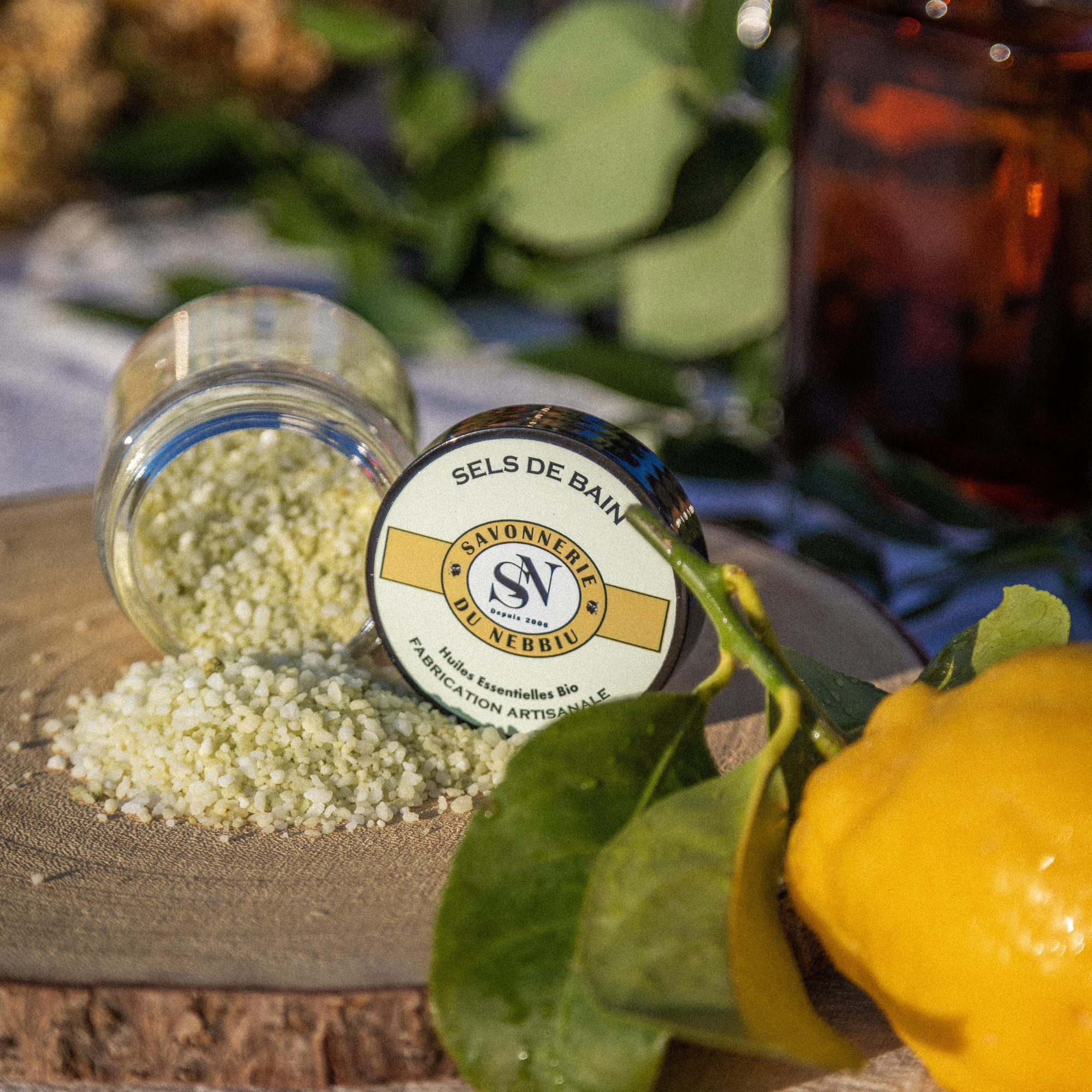 La Savonnerie du Nebbiu - Wholesale Bath Salts - Cedrat Bath Salts0