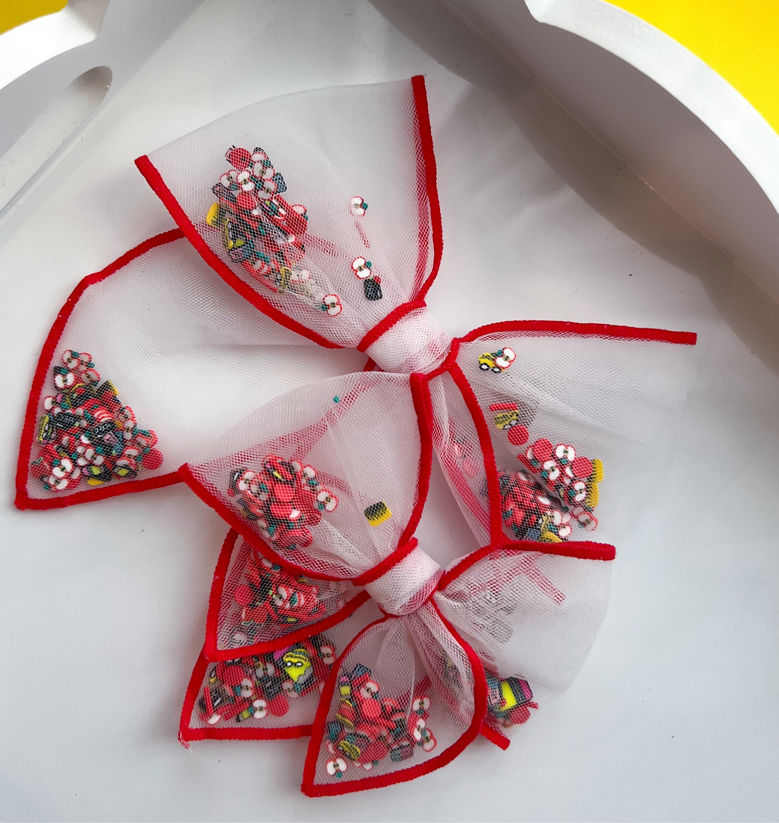 Sparkling New Baby, LLC. – wholesale Hair bow – Kids – First Day Back To School Shaker Bow6