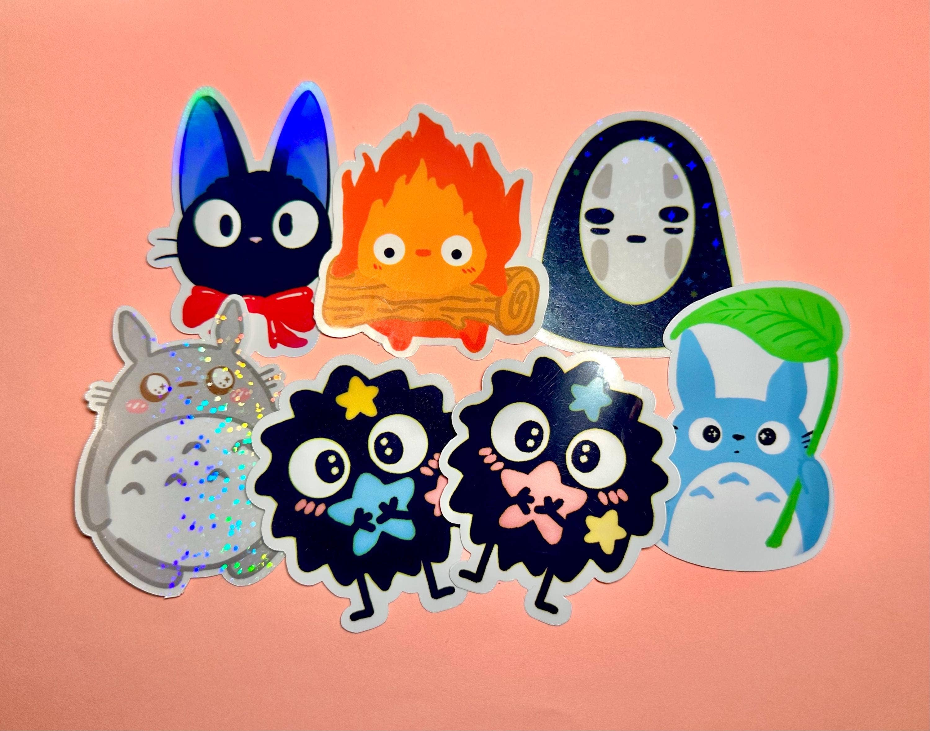 Simply Froggie Shop - Wholesale Sticker - Ghibli-Inspired Soot Sprite Vinyl Waterproof Stickers3