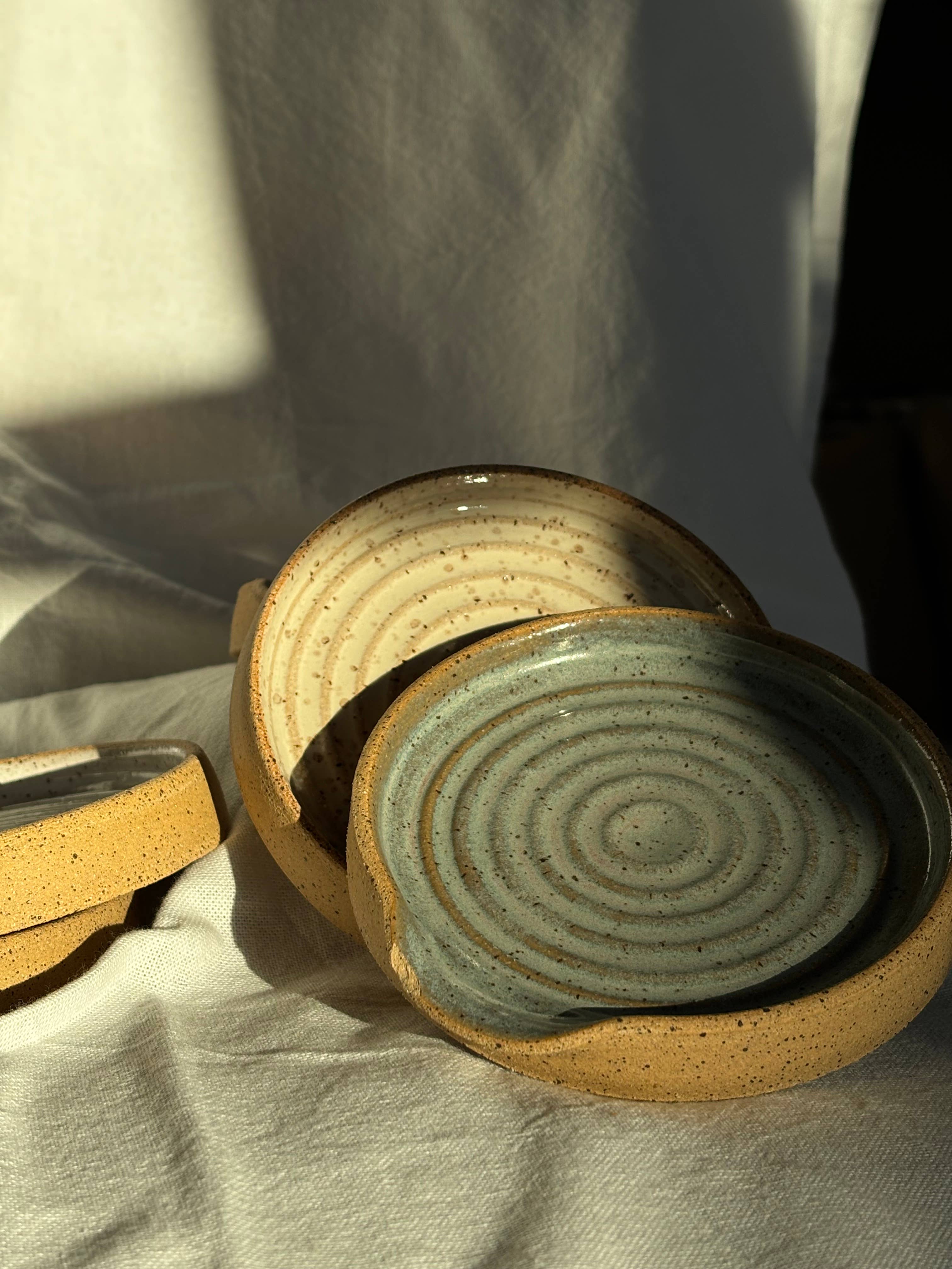 Curtis Park Soap & Ceramics - Wholesale Spoon rest - Ceramic Spoon Rest Artichoke2