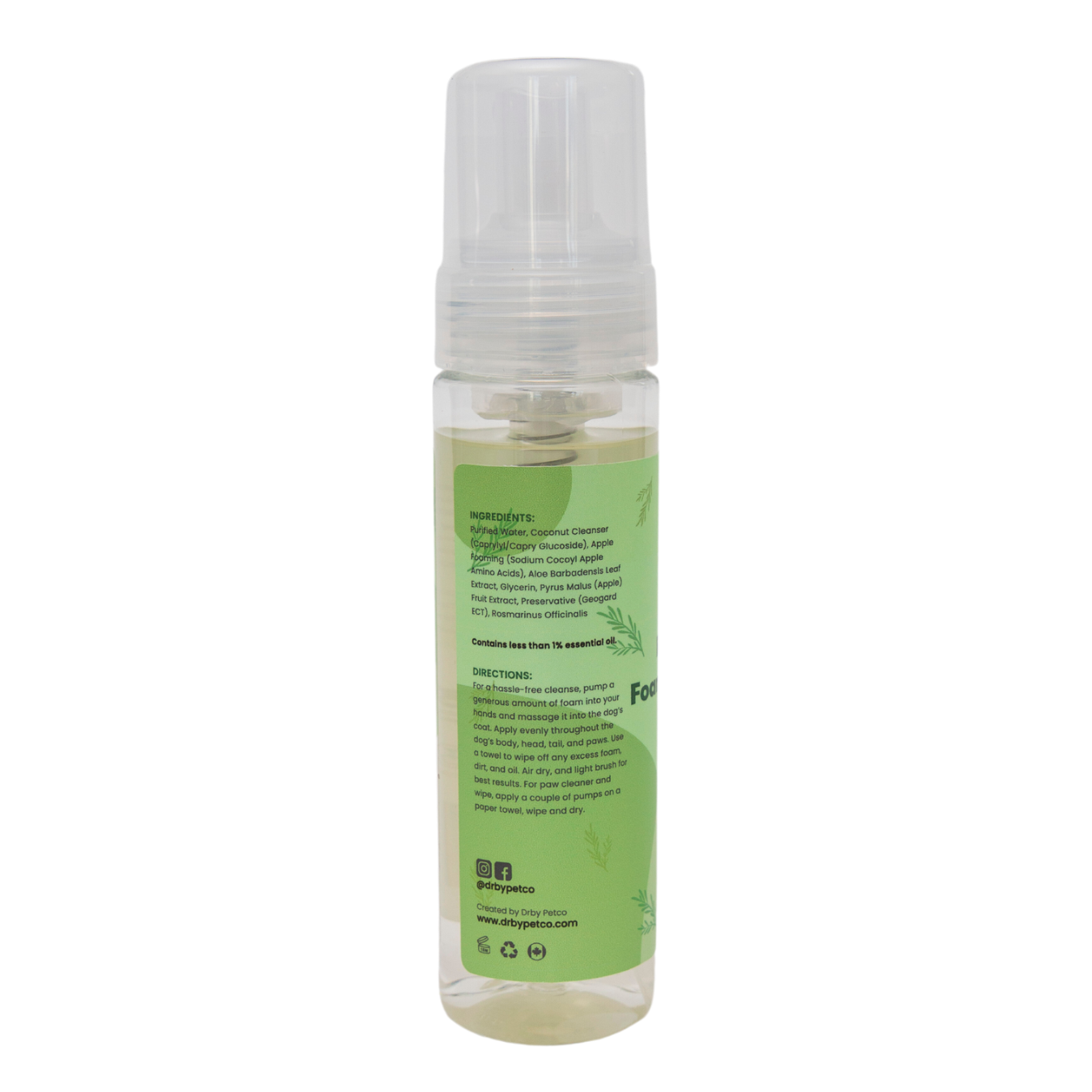 Drby Pet Co - Wholesale Pet Cleaning Supplies - Rinse-Free Foaming Cleanser7