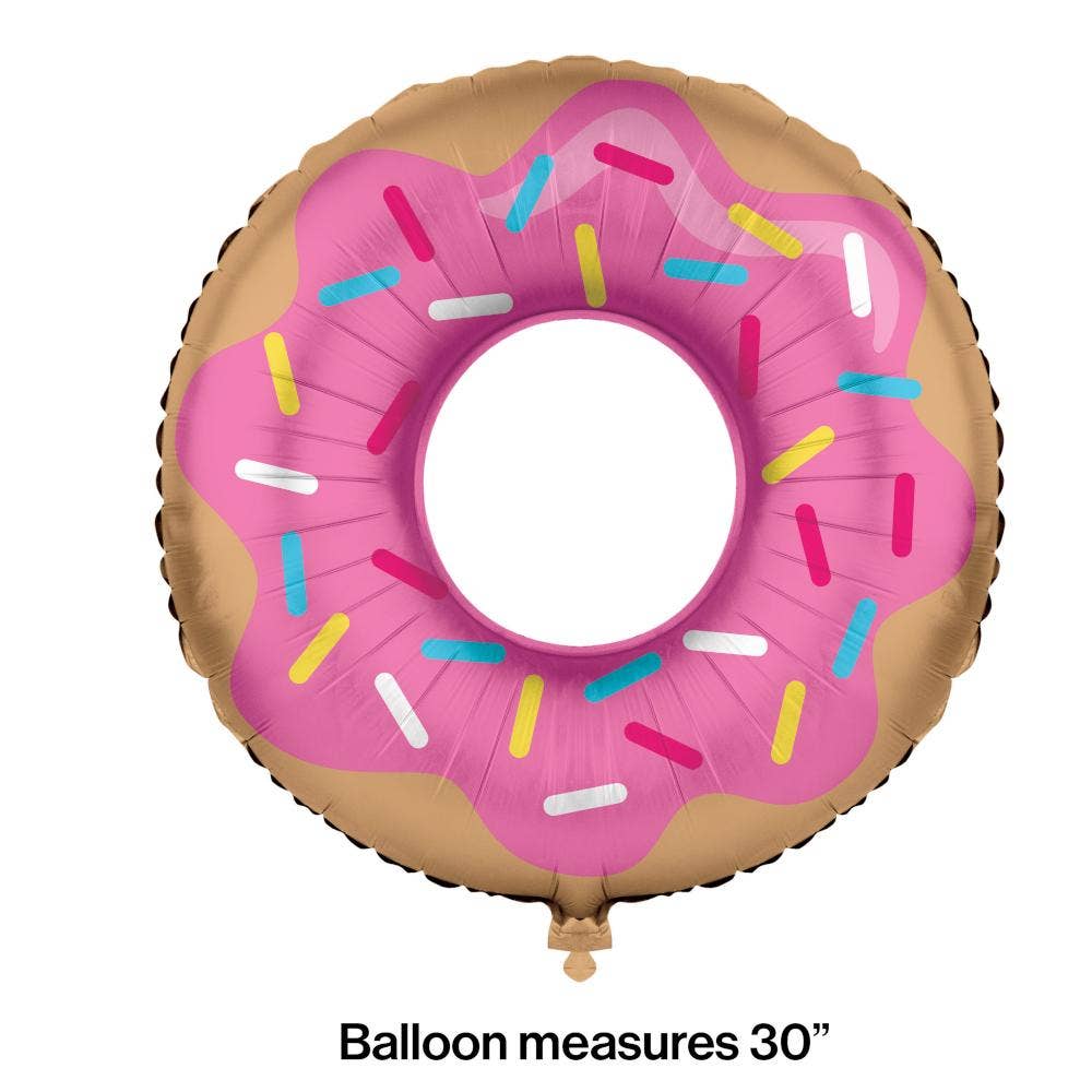 Bulk Party Decor - Wholesale Balloon - Bulk Donut Mylar Balloons (10 per Case)2
