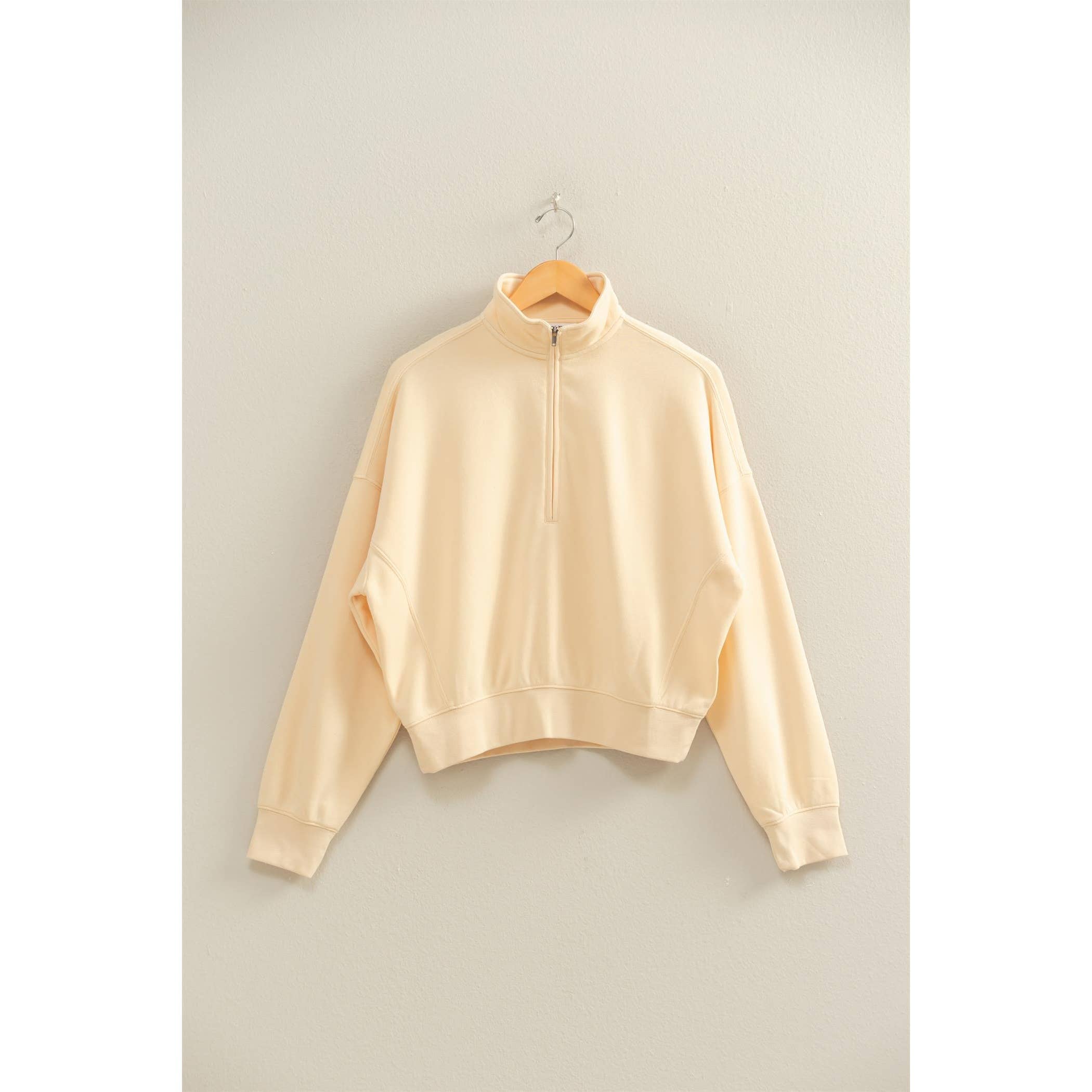 Double Zero - Venta al por mayor Sudadera - Mujer - Sudadera con media cremallera Love This Way11