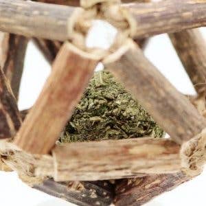 Natural Cat Toy - Wholesale Pet Toy - Cat - Silver Vine Handmade Catnip Exquisite Ball - 7cm Diameter1