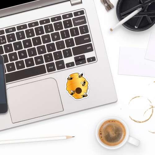 Moon Light Sticker Co - Wholesale Sticker - Bee Hive Sticker1