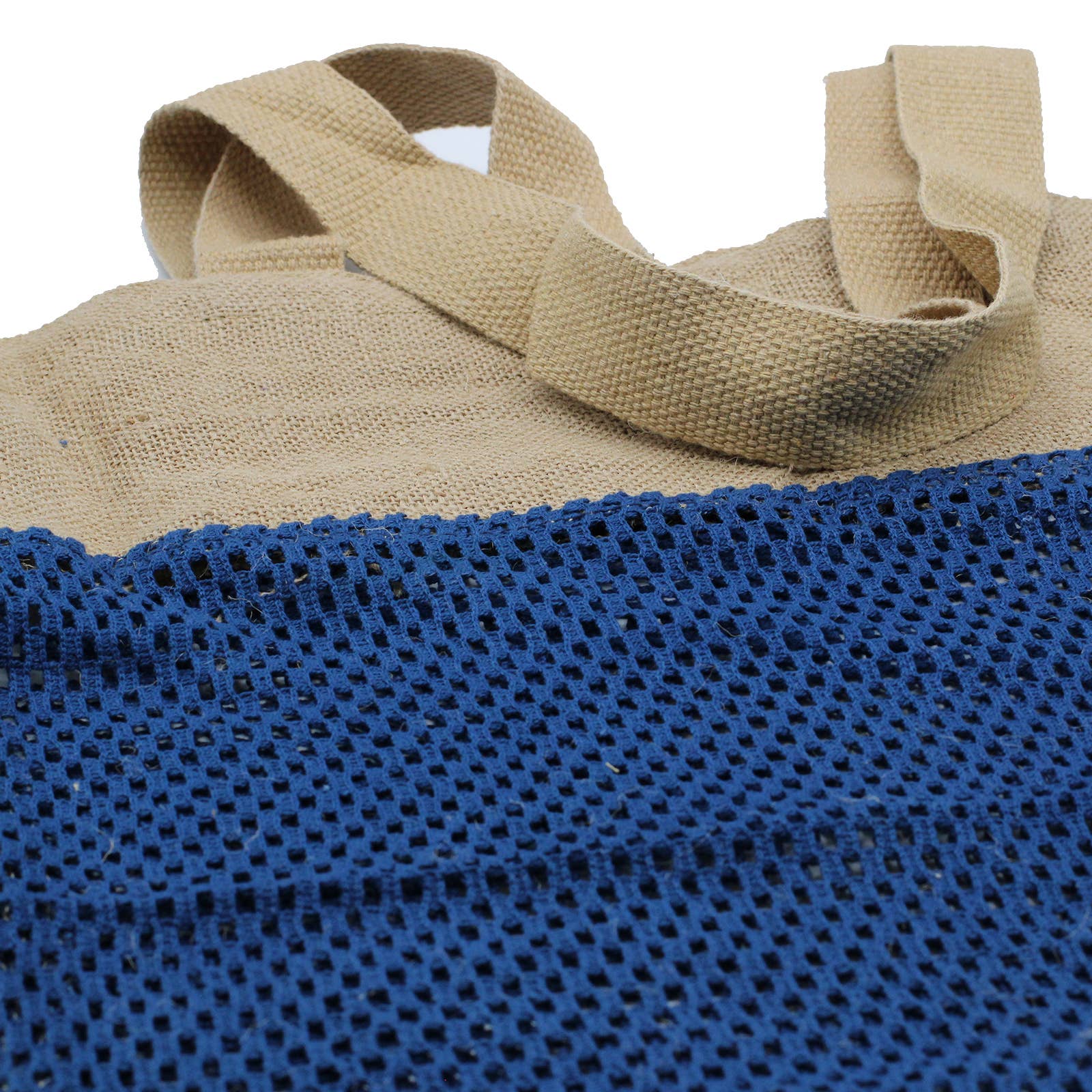 AW Artisan - Wholesale Laptop Bag - Unisex - Pure Soft Jute and Cotton-Denim Mesh Bag4