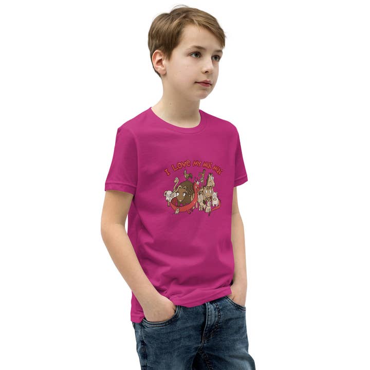 1st Generation SF - Wholesale Screen Printed T-Shirt - Kids - Youth- I Love My Mui Mui16