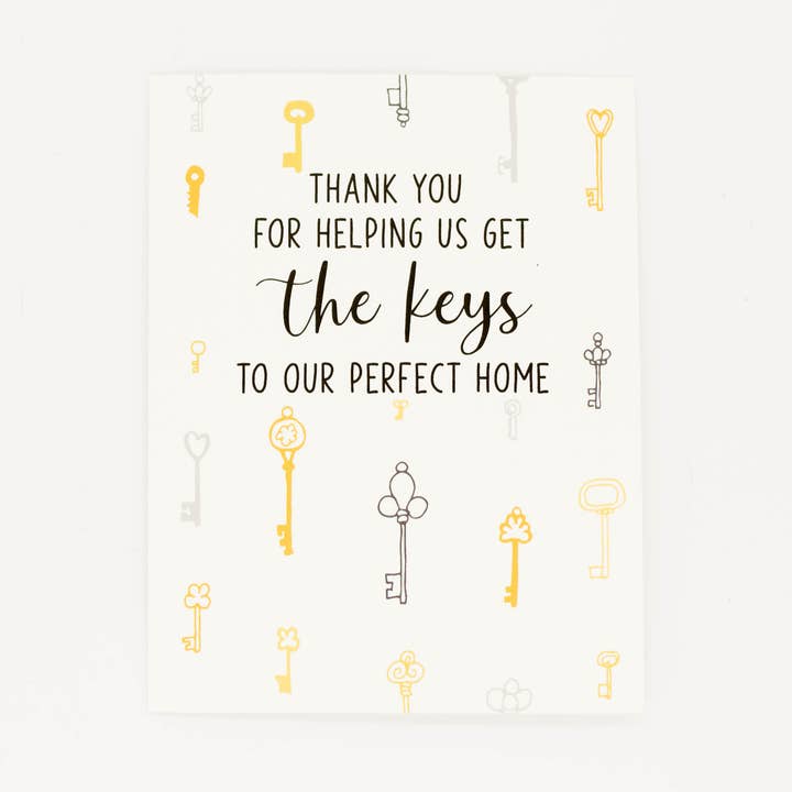 Realtor | Thank You Greeting Card for wholesale by Grateful Paperie