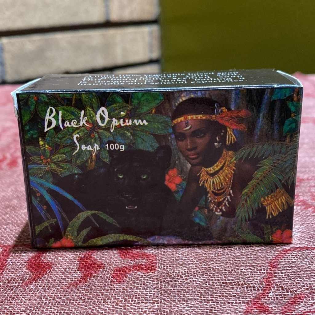 Katmandu Trading Co. - Wholesale Bar Soap - Kamini Black Opium Vegetable Based Soap Bar1