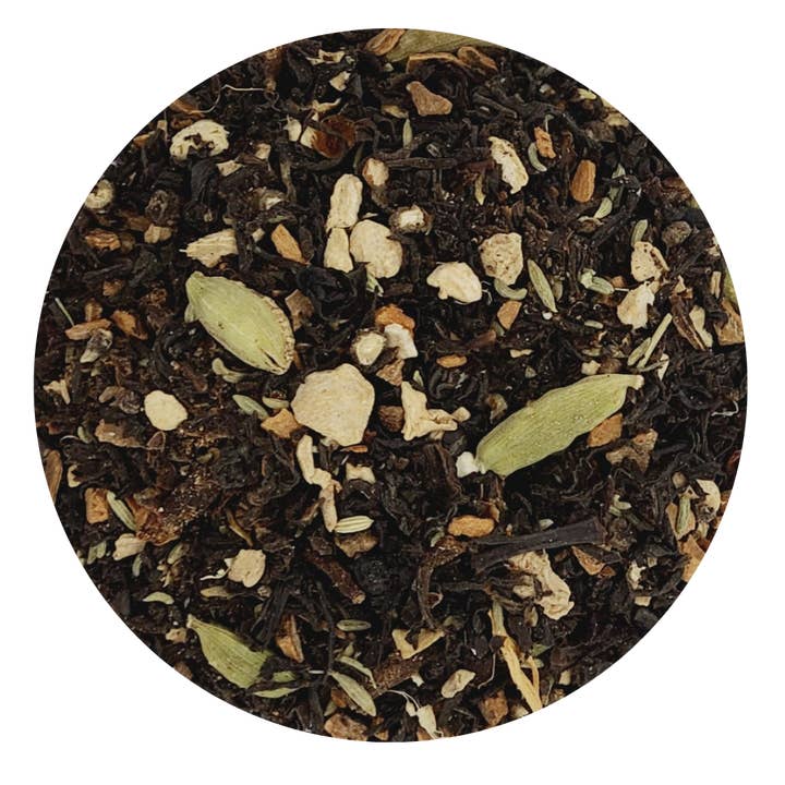 Chilcotin Chai (mélange de thé noir) pour la vente par Soulstice Herbals