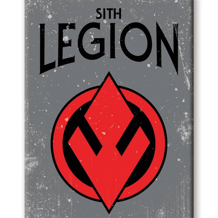 Great Stuff Novelties (GSN) by NMR Brands - Wholesale Magnet - Star Wars - Sith Symbol Flat Magnet (2.5" x 3.5")