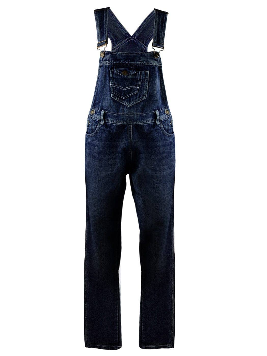 Anna Kaci Wholesale - Wholesale Overalls - Women's - Vintage Straight-Leg Overalls35