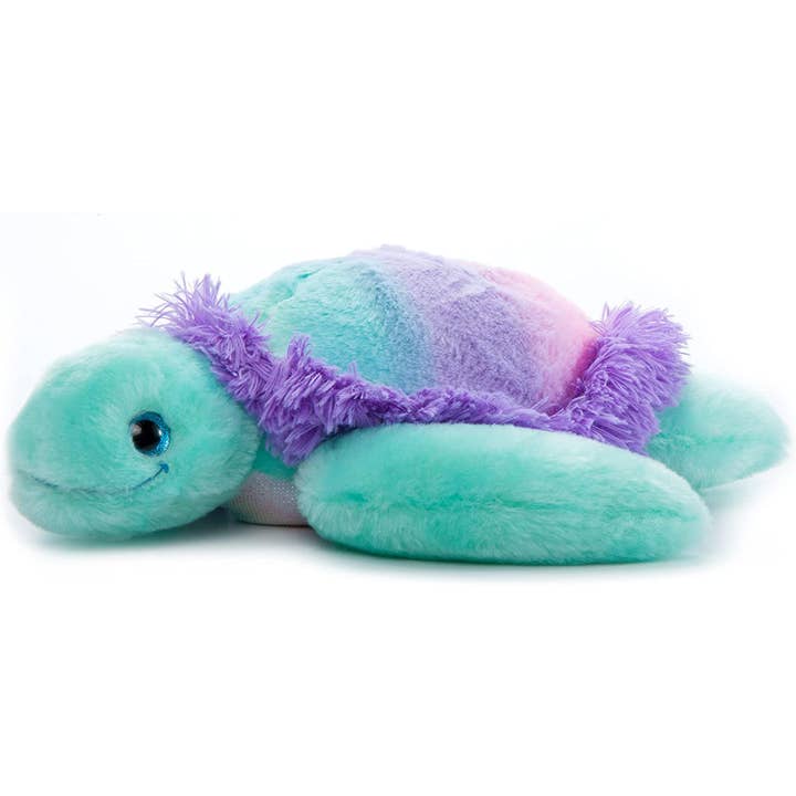 Tortue de mer arc-en-ciel Ombrez 15" (38cm) pour la vente par The Petting Zoo