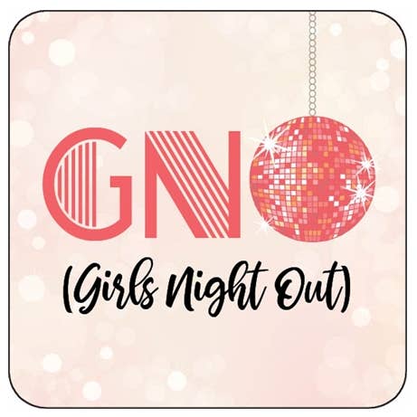 Mod Lounge Paper Company - Wholesale Coasters - Girls Night Out GNO Disco Ball Pink Paper Coasters0