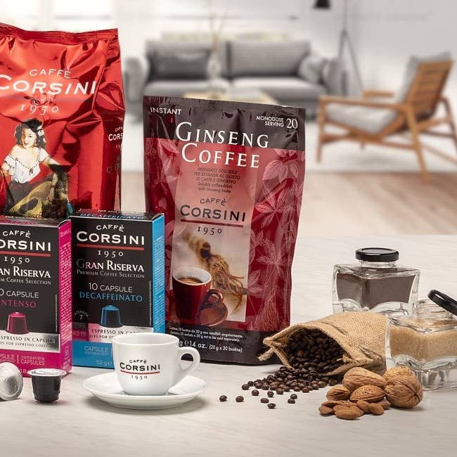 Caffè Corsini - Vendita all'ingrosso Cialde caffè - 60 capsule compatibili Nespresso® | Gran Riserva Intenso