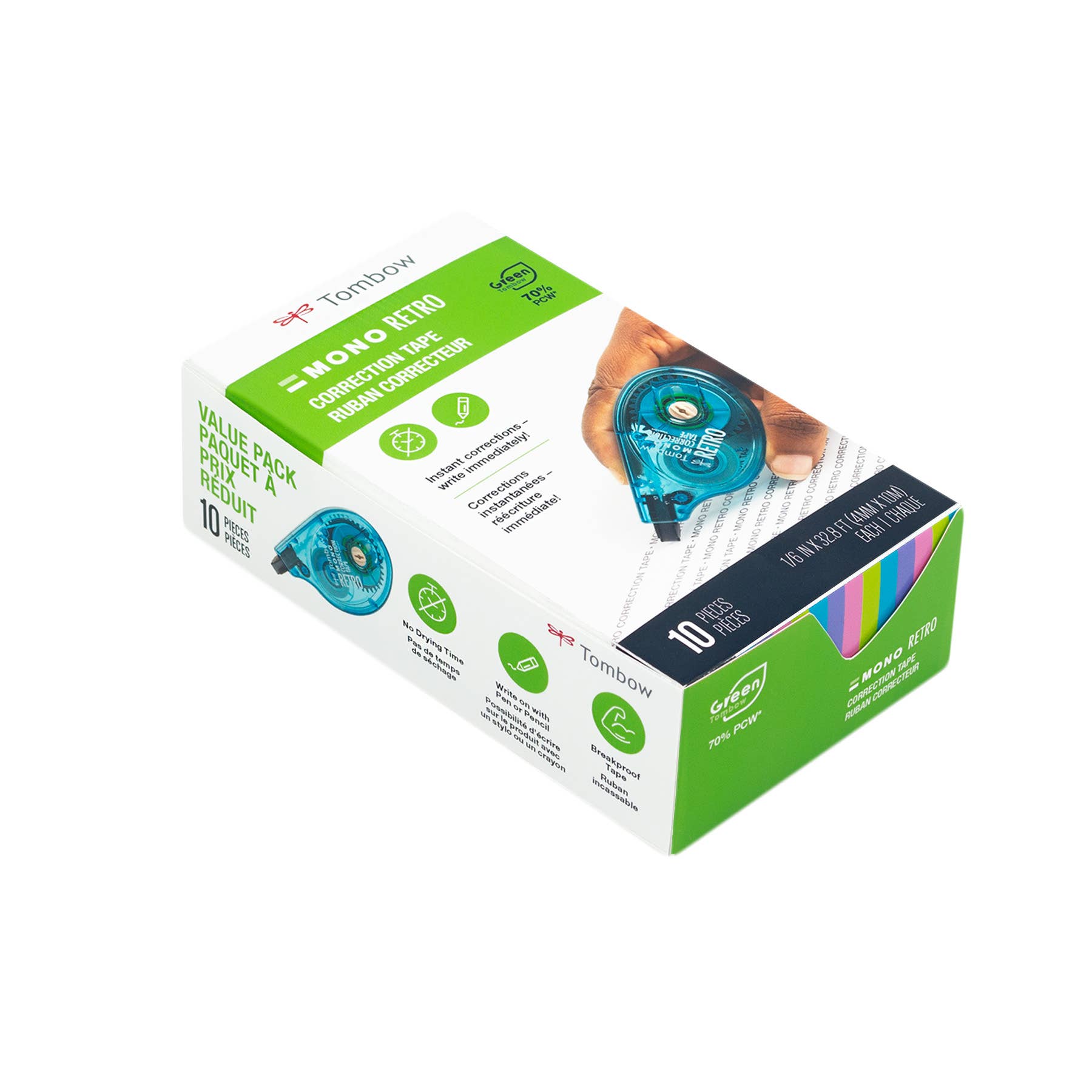 Tombow - Wholesale Tape - MONO Correction Tape, Retro, 10- Pack1