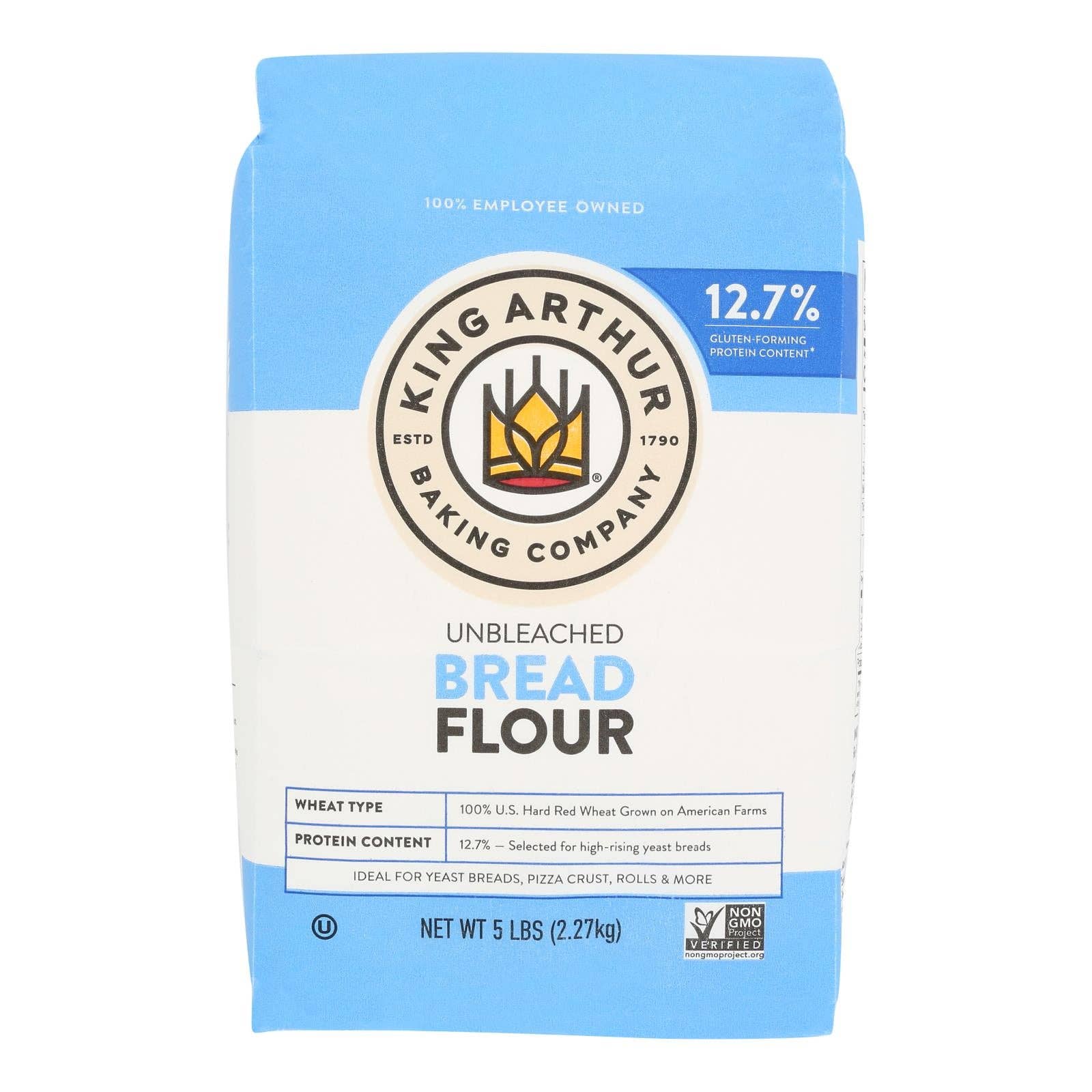Everyday Supply Co - Wholesale Flour - King Arthur Bread Flour - Case Of 8 - 50