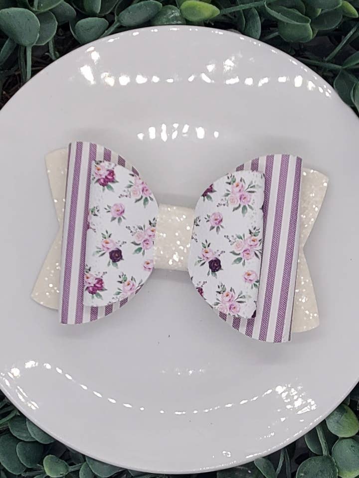 Nœud floral 5" pour la vente par Ashcraft Creations & Designs