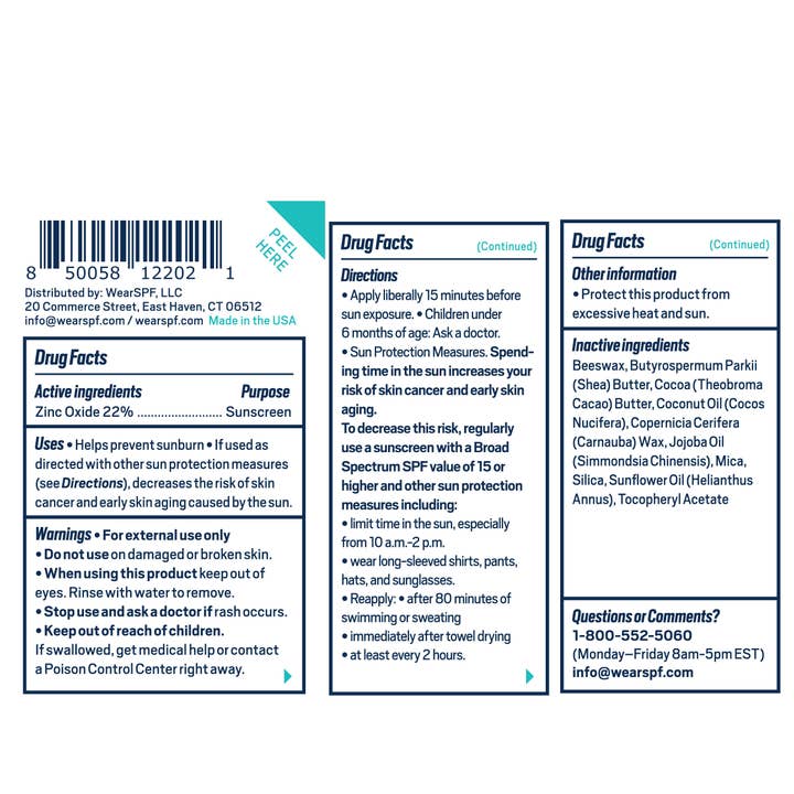 WearSPF - Wholesale Sunscreen - MINERAL SUNSCREEN SPORT STICK3