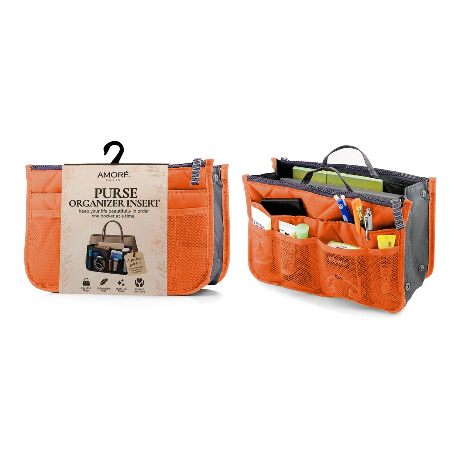 The American Gift Company (TAGCO) - Venta al por mayor Bolsa grande - Unisex - Organizador de Cosméticos Plegable para Bolso de Viaje6