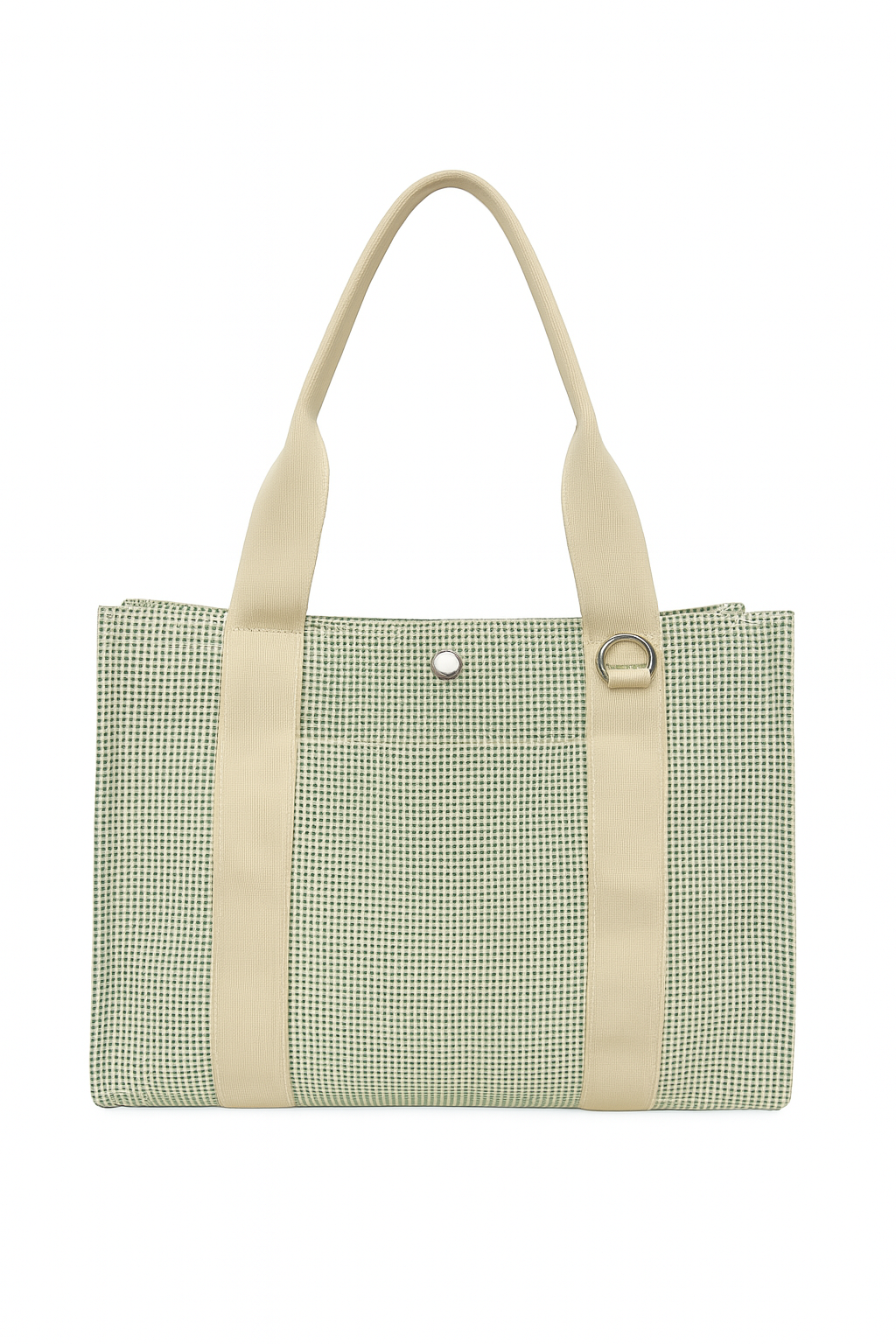 AMPERE CREATIONS - Wholesale Tote Bag - Women's - Margo Two-Tone Cotton Canvas Tote Bag with Adjustable Strap2
