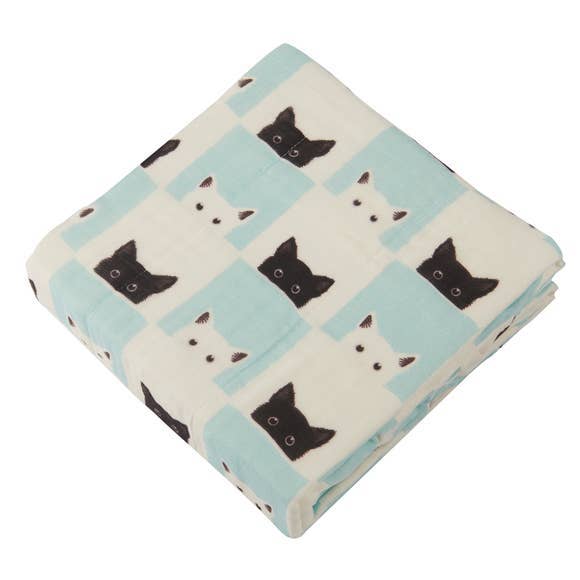 Newcastle Classics – Großhandel Bettdecke – Kind & Baby – Peek-A-Boo Decke für Katzen und weiße Newcastle