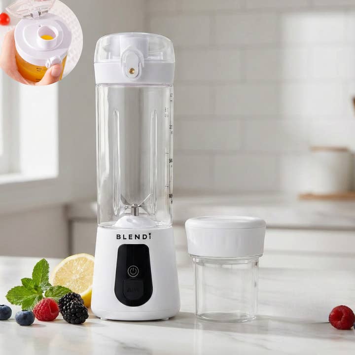 BLENDi Pro+ 17oz White Portable Blender Smoothie Maker for wholesale by BLENDi