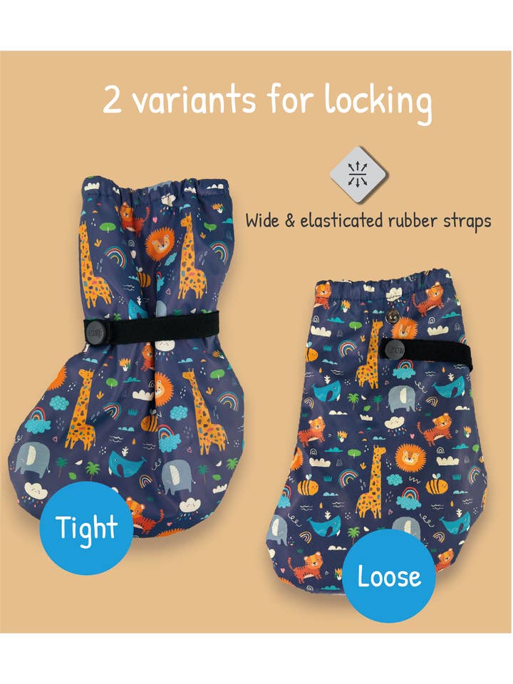 HECKBO - Wholesale Rain Boots - Kids - Baby booties rain booties jungle - without fleece lining2