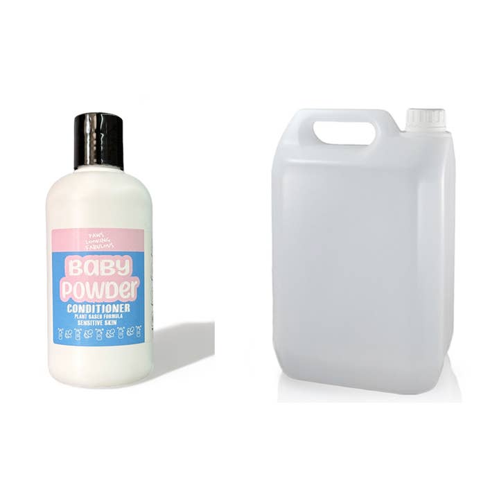 Baby Powder Fresh Natural Dog Shampoo & Conditioner - 5L for wholesale by Paws Looking Fabulous