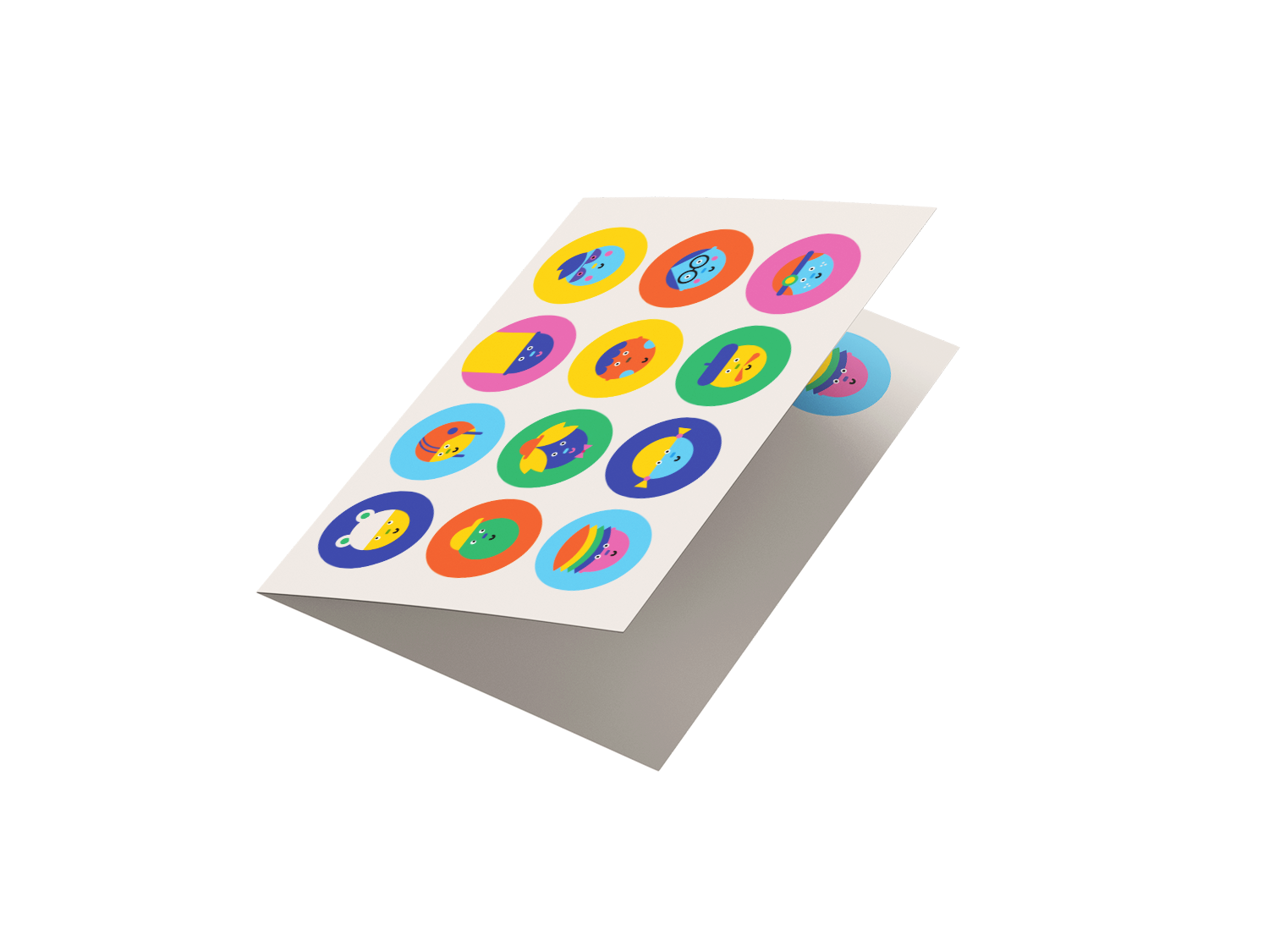 Edicare Editora, Lda. - Wholesale Postcard - CARTÃO POSTAL DE ROSTOS MEMO BRANCO1