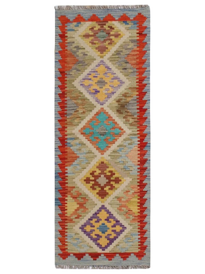 Vegetal Kilim 1'6" x 4'8" por atacado de ALRUG