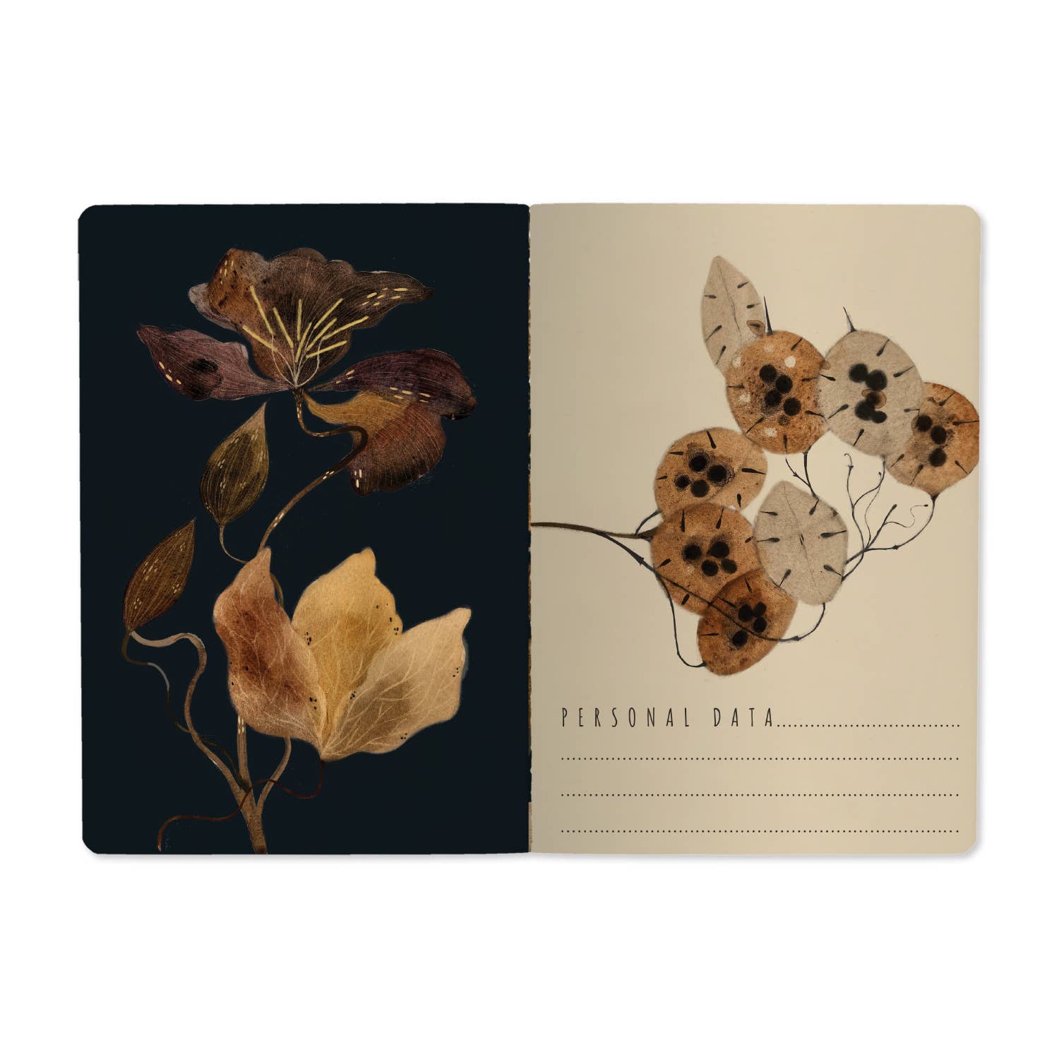 BV by Bruno Visconti - Wholesale Notebook - Lush Leaves Notebook1