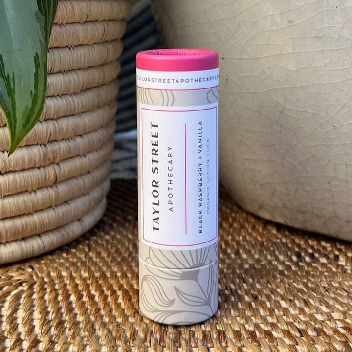 Taylor Street Apothecary - Wholesale Solid Lotion - Black Raspberry + Vanilla Lotion Stick2