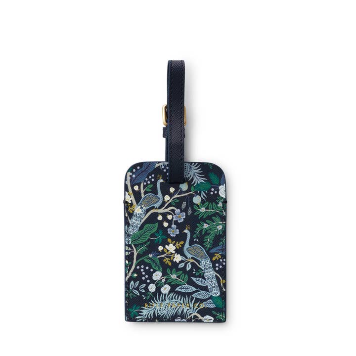 Rifle Paper Co. - Wholesale Luggage Tag - Peacock Luggage Tag1