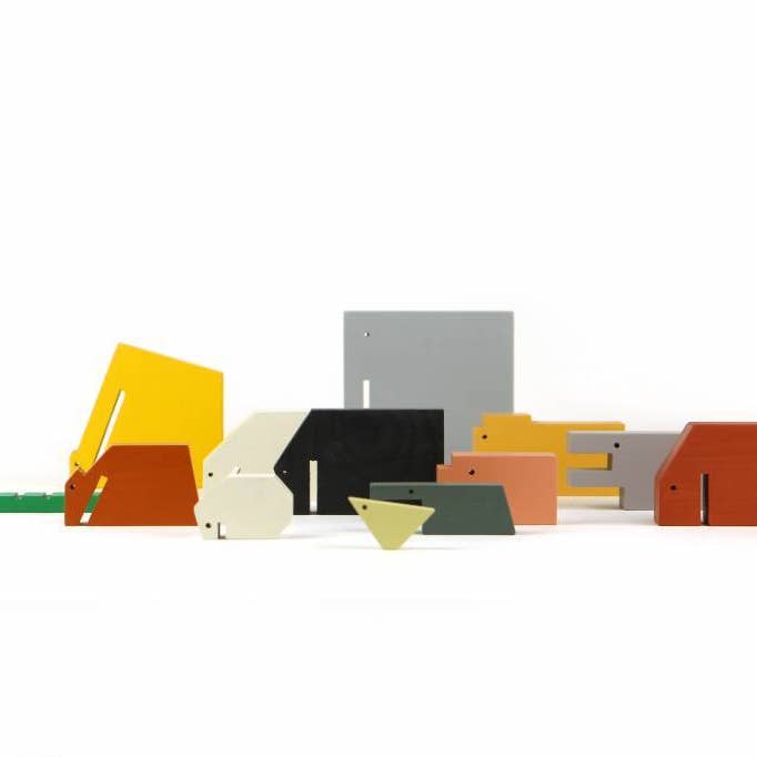 Floris Hovers Wooden Animals for wholesale by IKONIC