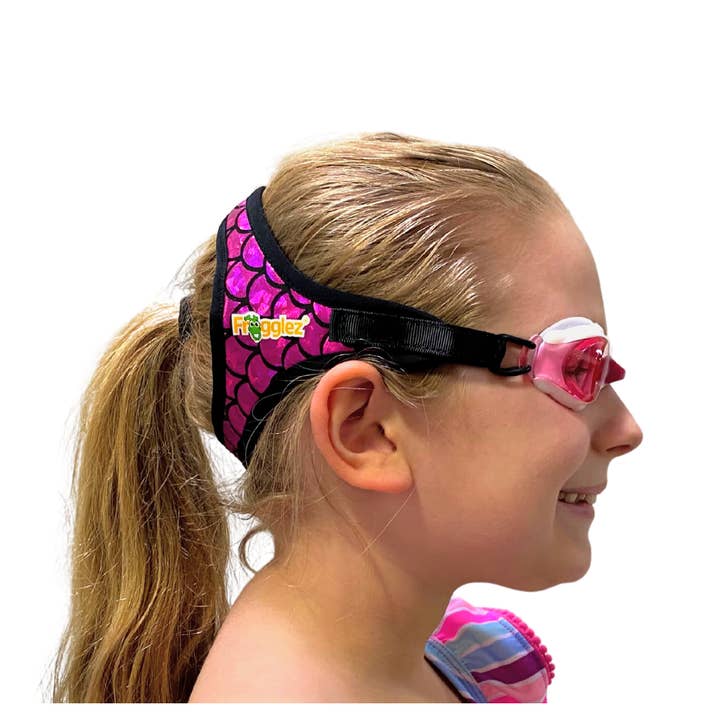 Pink Mermaidz Swim Goggles for Kids for wholesale by FROGGLEZ Swim Goggles