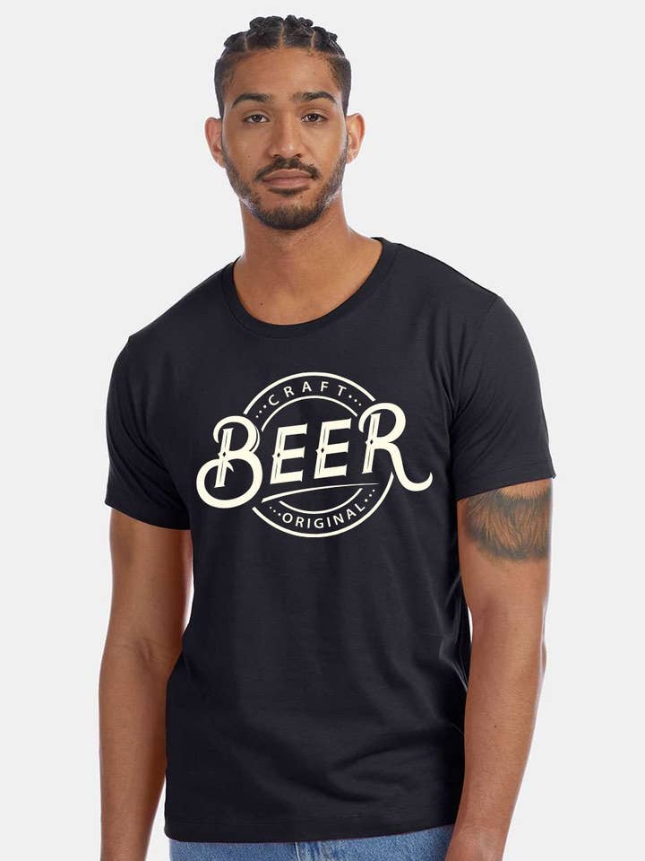 Craft Beer Original Men's T-Shirt for wholesale by Lifestyles Sports