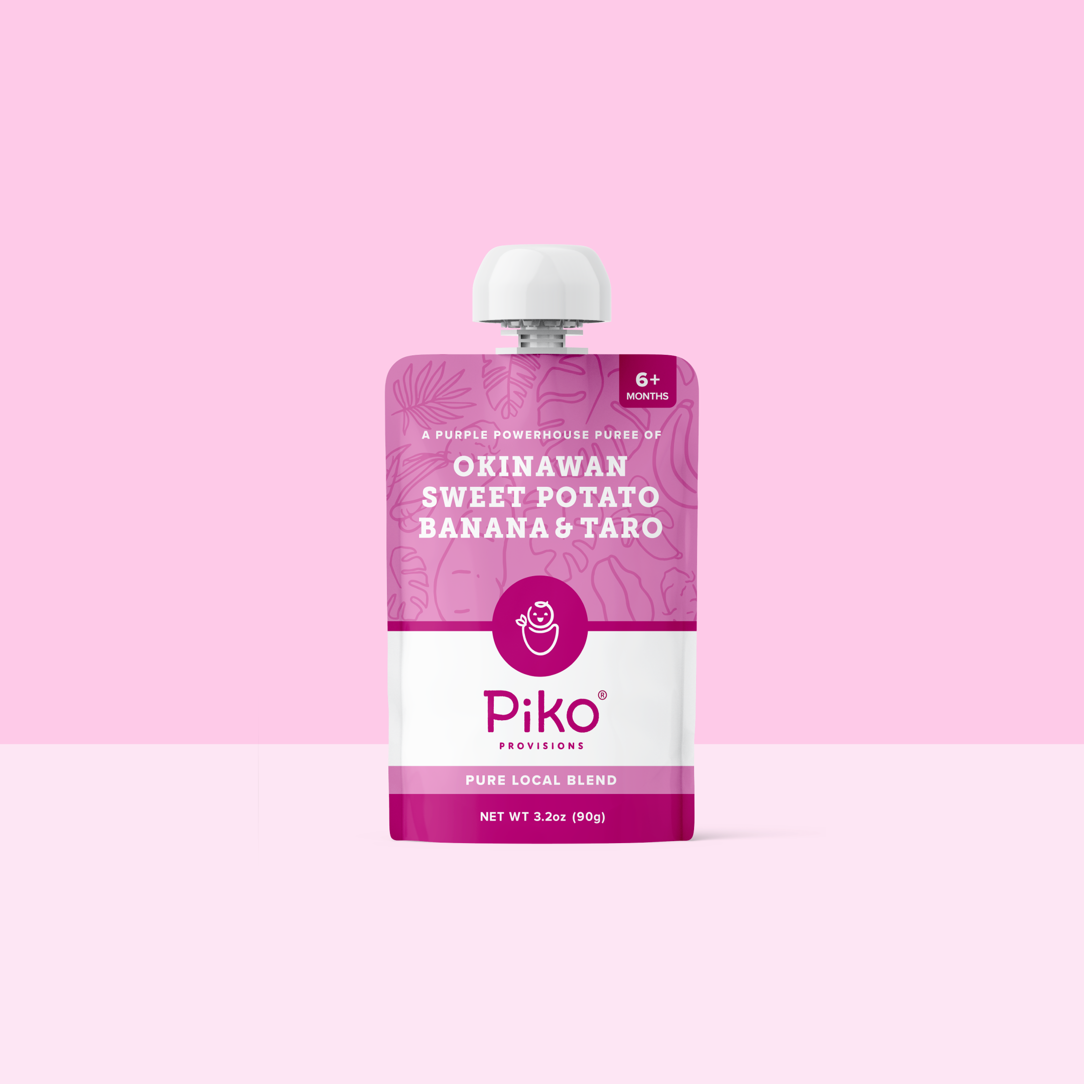 Piko Provisions - Vendita all'ingrosso Alimenti per neonati - Patata Dolce di Okinawa, Banana e Taro1