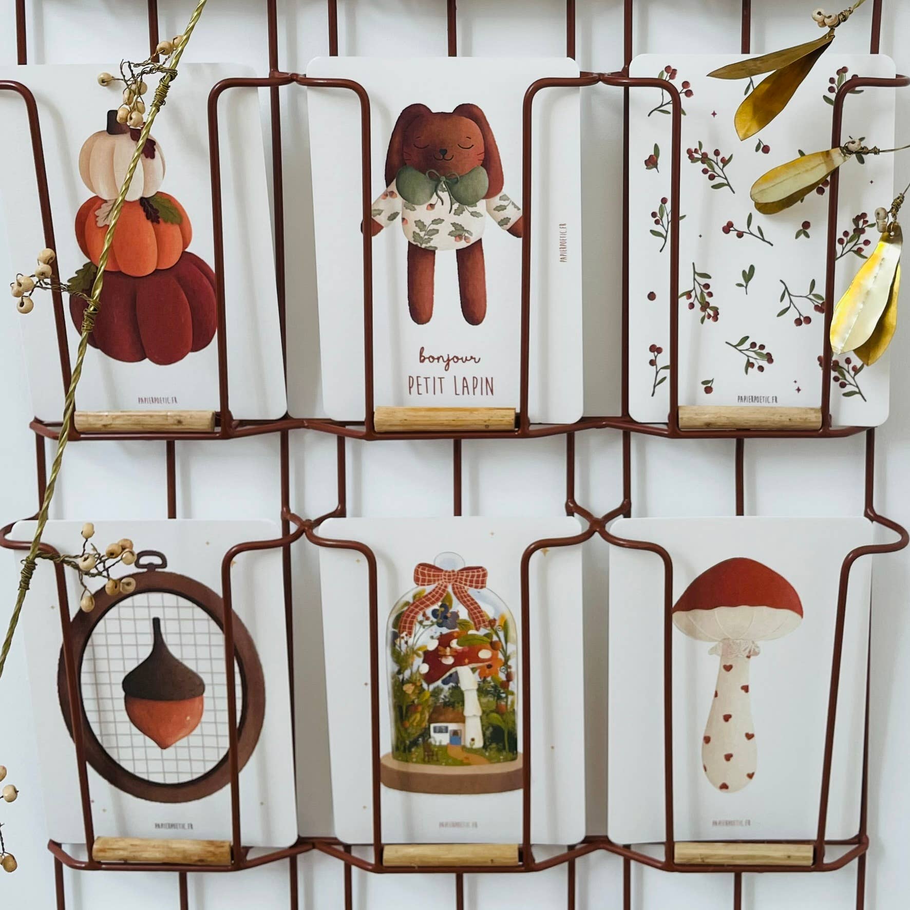 Papier Poetic - Vendita all'ingrosso Cartoline - Cartolina / Carta "Campana incantata"1