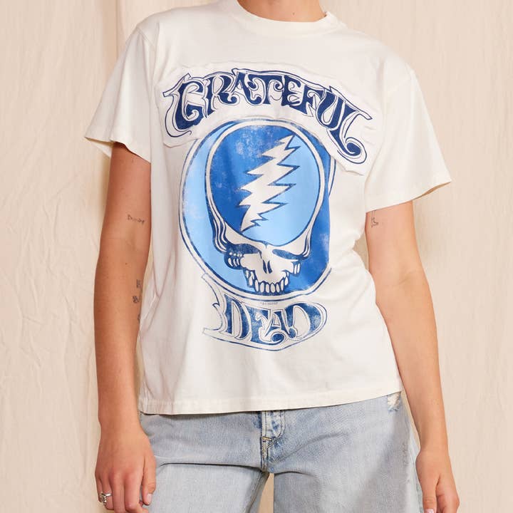 Life Clothing Co - Wholesale Screen Printed T-Shirt - Women's - Grateful Dead Stella Blue Tee