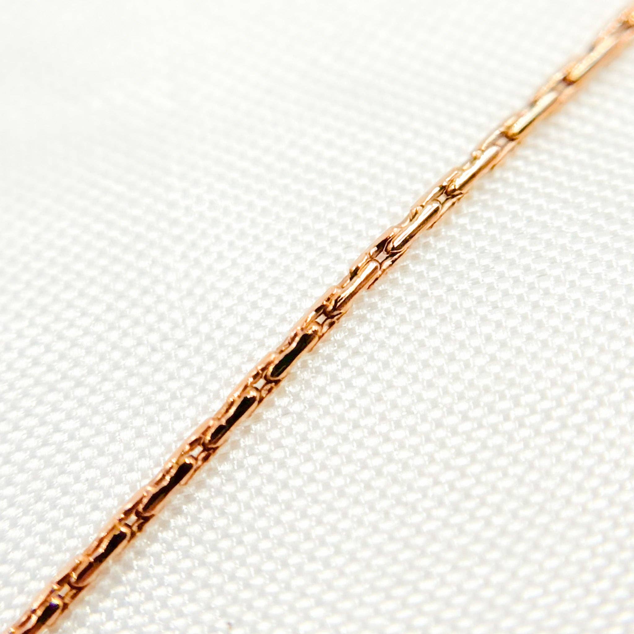 Jewels & Chains – Großhandel Gliederhalskette – 656RGF. Roségold gefüllte Perlenkette3